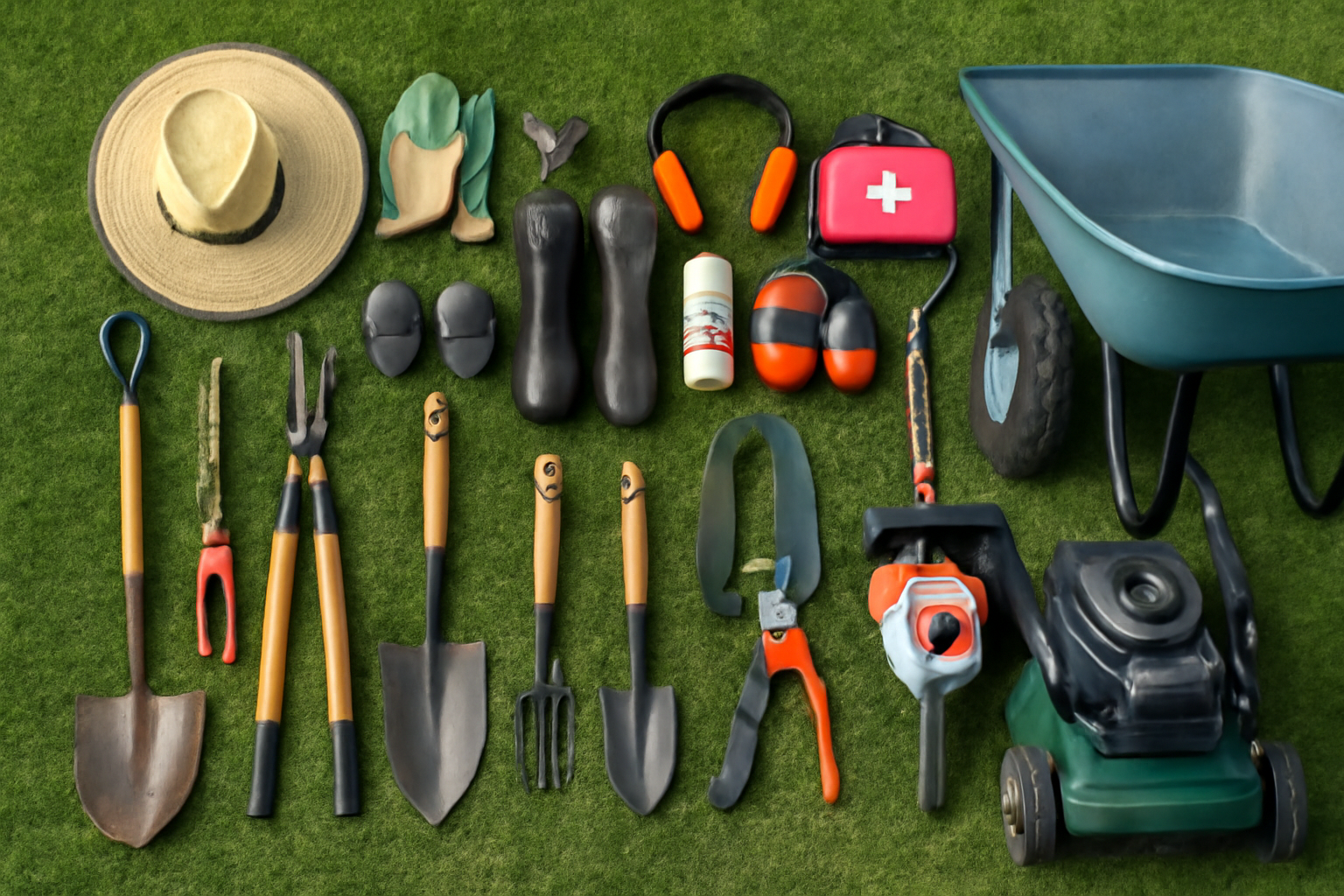 Maintenance & Safety Gears for Gardening