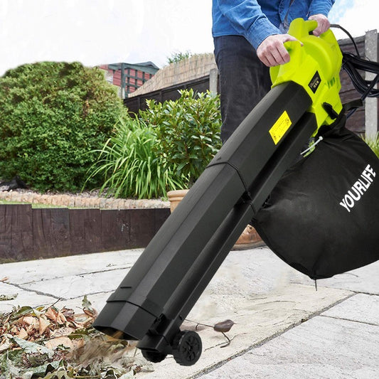 Durable 2-in-1 Electric Leaf Blower and Leaf Vacuum