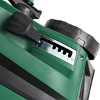 Metal Manual Garden Mower and Dethatcher Scarifier With Removable Collection Bag