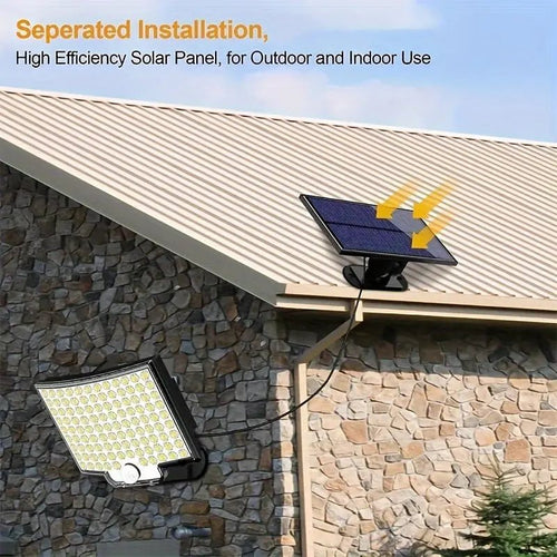 106 LED Solar Motion Sensor Flood Light - soilcommander