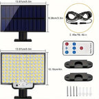 106 LED Solar Motion Sensor Flood Light - soilcommander