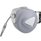 10m PVC Water Pipe With Automatic Retractable Garden Hose Reel - soilcommander