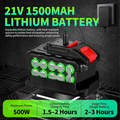 Anbull Electric Pruning Shears Professional Cordless Electric Pruning Shears Pruner With 2PCS Backup Rechargeable 2Ah Lithium Battery Powered Tree Branch Pruner