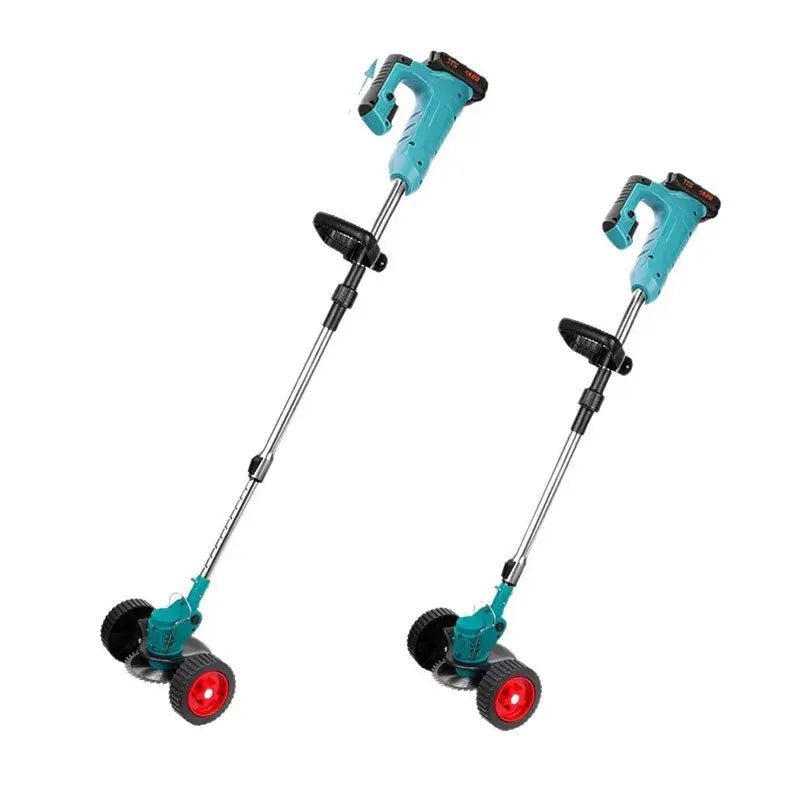 1500W Cordless String Trimmer - 7 - Inch Mowing Width 12000RPM Grass Cutter With Telescopic Handle For MAKITA Batteries - soilcommander