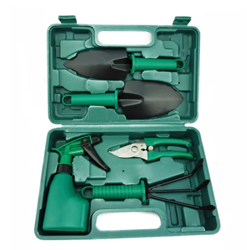 Compact Essential Plant Care 5 Piece and 10 Piece Tool Set