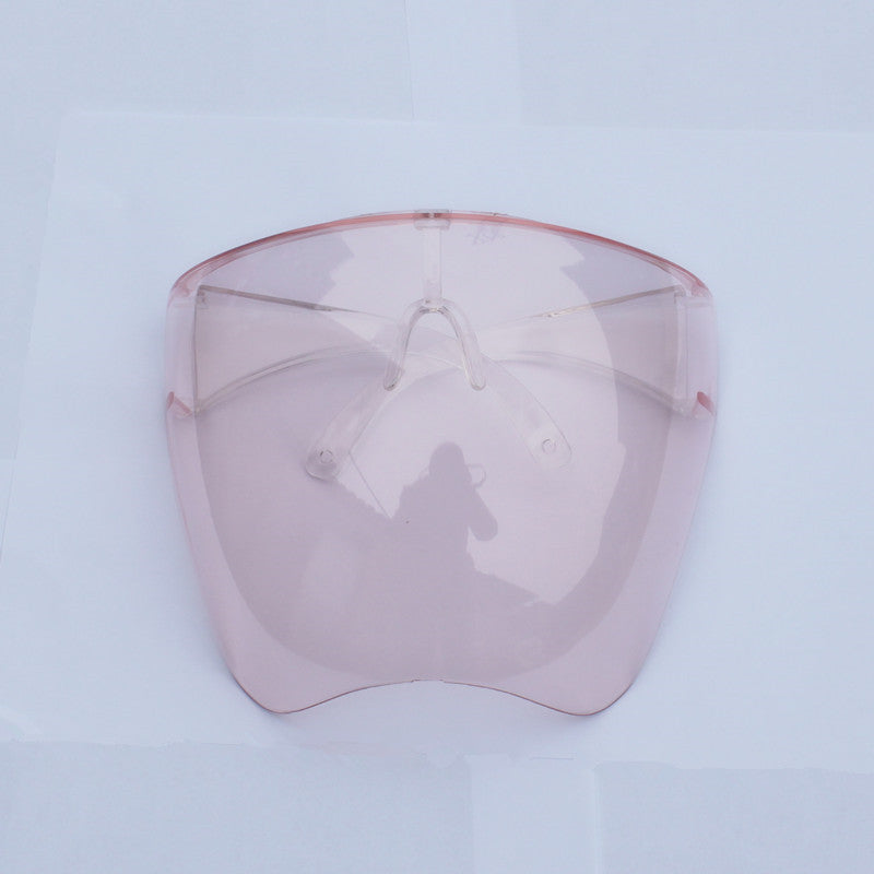 Clear Anti-Spray Protective Face Shield Safety Glasses