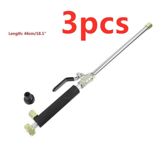 Powerful High-Pressure Water Sprayer With Adjustable Hose Nozzle