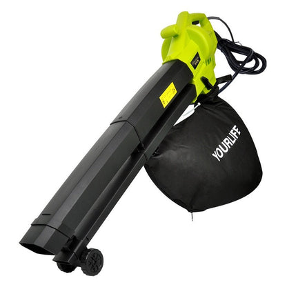Durable 2-in-1 Electric Leaf Blower and Leaf Vacuum