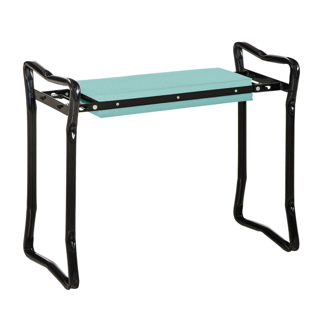 2 - in - 1 Folding Garden Kneeler and Seat with Tool Bag - soilcommander