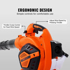 2 in 1 High Performance Leaf Blower and Vacuum – 26CC 2 - Cycle 2 - in - 1 Blower & Vacuum Lawn Care Tool for Leaves & Snow - soilcommander