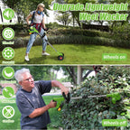 21V Cordless Grass Trimmer & Garden Edger | 2 Batteries - soilcommander