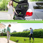 21V Cordless Grass Trimmer & Garden Edger | 2 Batteries - soilcommander