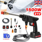 21V Cordless Portable Pressure Washer Kit - soilcommander