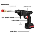 21V Cordless Portable Pressure Washer Kit - soilcommander