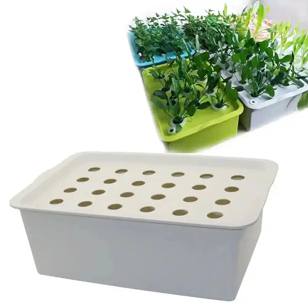 24 - Cell Hydroponic Garden Planter Growing Kit - soilcommander