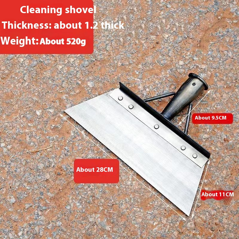 Multifunctional Garden Shovel Weed Cleaner and Soil Cutter with Strong Steel Blade