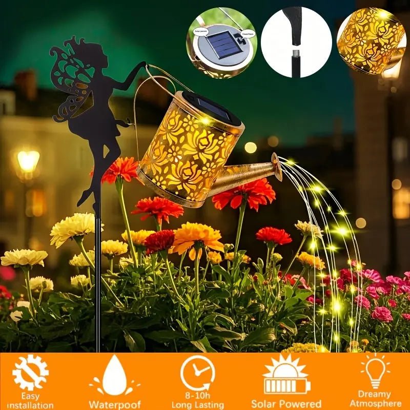 2PCS Solar Garden Decorative Lamp, Outdoor Landscape Lamp, Torch Lamp, Outdoor Lighting Lamp, Party Atmosphere Lamp, Fairy Lamp, Suitable For Gardens, Parks, Commercial Streets, Holiday Gifts. - soilcommander