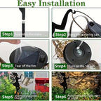 2PCS Solar Garden Decorative Lamp, Outdoor Landscape Lamp, Torch Lamp, Outdoor Lighting Lamp, Party Atmosphere Lamp, Fairy Lamp, Suitable For Gardens, Parks, Commercial Streets, Holiday Gifts. - soilcommander