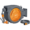 30m Retractable Garden Hose Reel Wall Mounted Auto Rewind - soilcommander