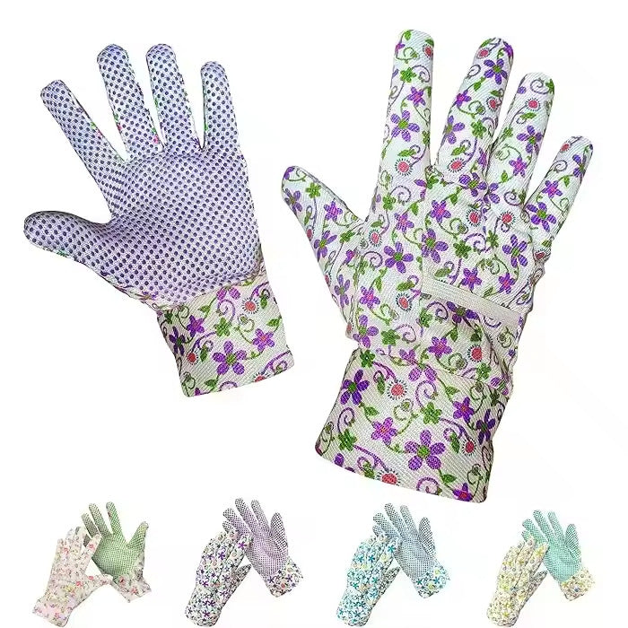 Gardening Gloves Garden Flower Planting Gloves Printing