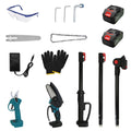 4 - in - 1 Cordless Pruning Shear with Electric Chainsaw with SK5 Blade - soilcommander