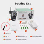 4K Outdoor CCTV Camera – 8MP WiFi PTZ Smart IP66 - soilcommander