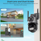 4K Outdoor CCTV Camera – 8MP WiFi PTZ Smart IP66 - soilcommander