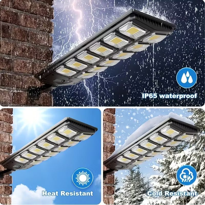 504 LED Solar Motion Sensor Outdoor Security Light - soilcommander