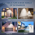 504 LED Solar Motion Sensor Outdoor Security Light - soilcommander
