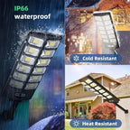 504 LED Solar Motion Sensor Outdoor Security Light - soilcommander