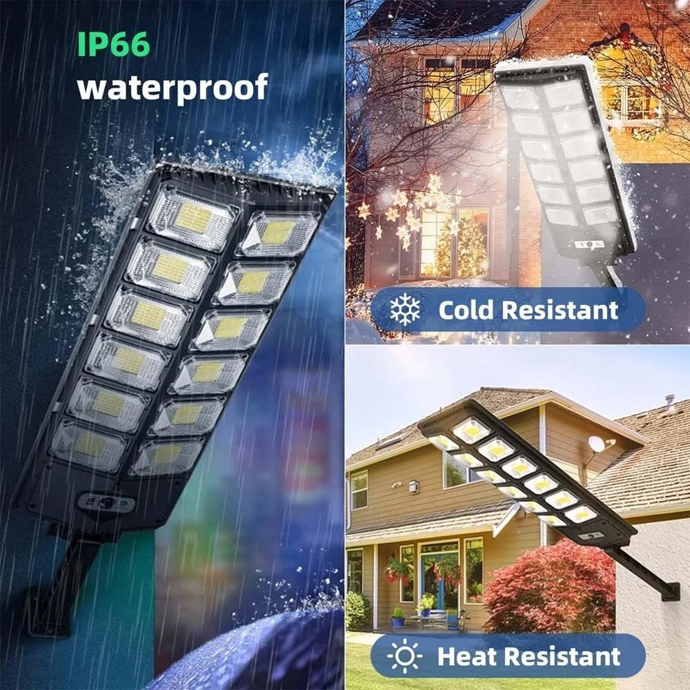 504 LED Solar Motion Sensor Outdoor Security Light - soilcommander