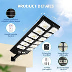 504 LED Solar Motion Sensor Outdoor Security Light - soilcommander