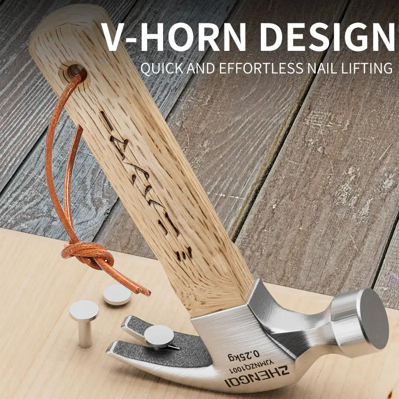 High-Carbon Steel Mini Claw Hammer for Woodworking & DIY 1