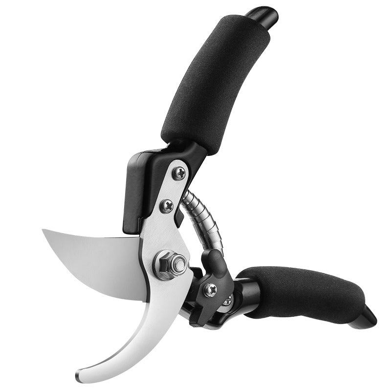 Ergonomic Stainless Steel Pruning Shears for Coarse Branch Shears