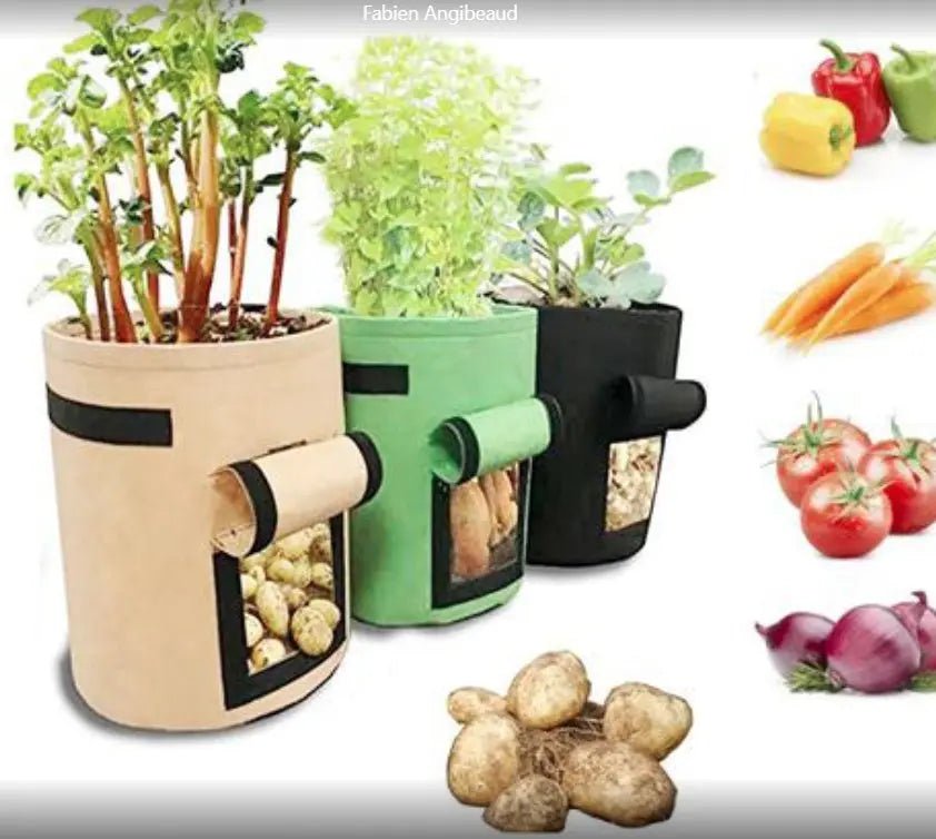 Breathable Potato Tomato Vegetable Plant GrowBag - soilcommander