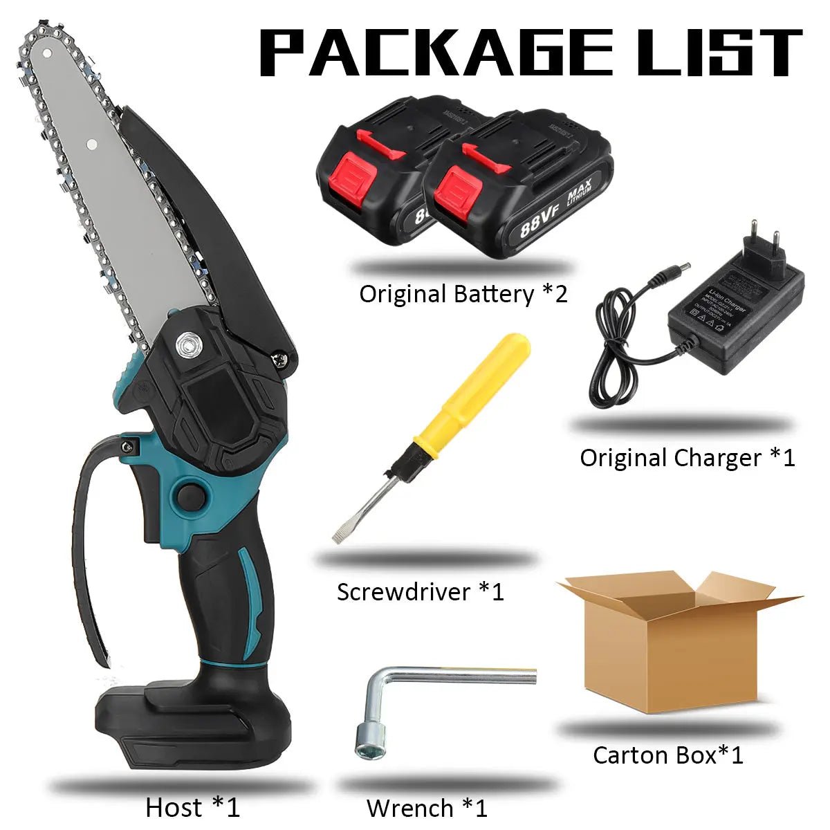Brushless Electric Saw Charging Portable - soilcommander