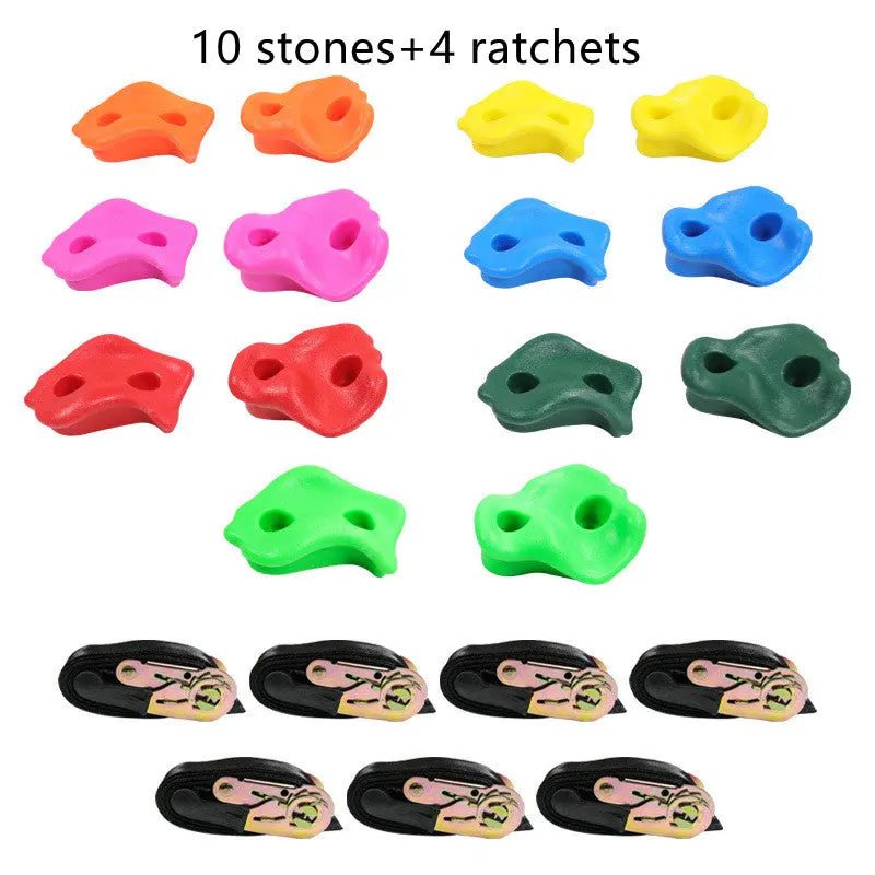 Children Harness Ratchet Rock Climbing Climbing Wall Tools - soilcommander