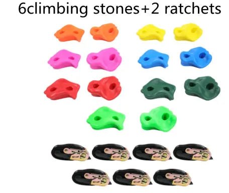 Children Harness Ratchet Rock Climbing Climbing Wall Tools - soilcommander