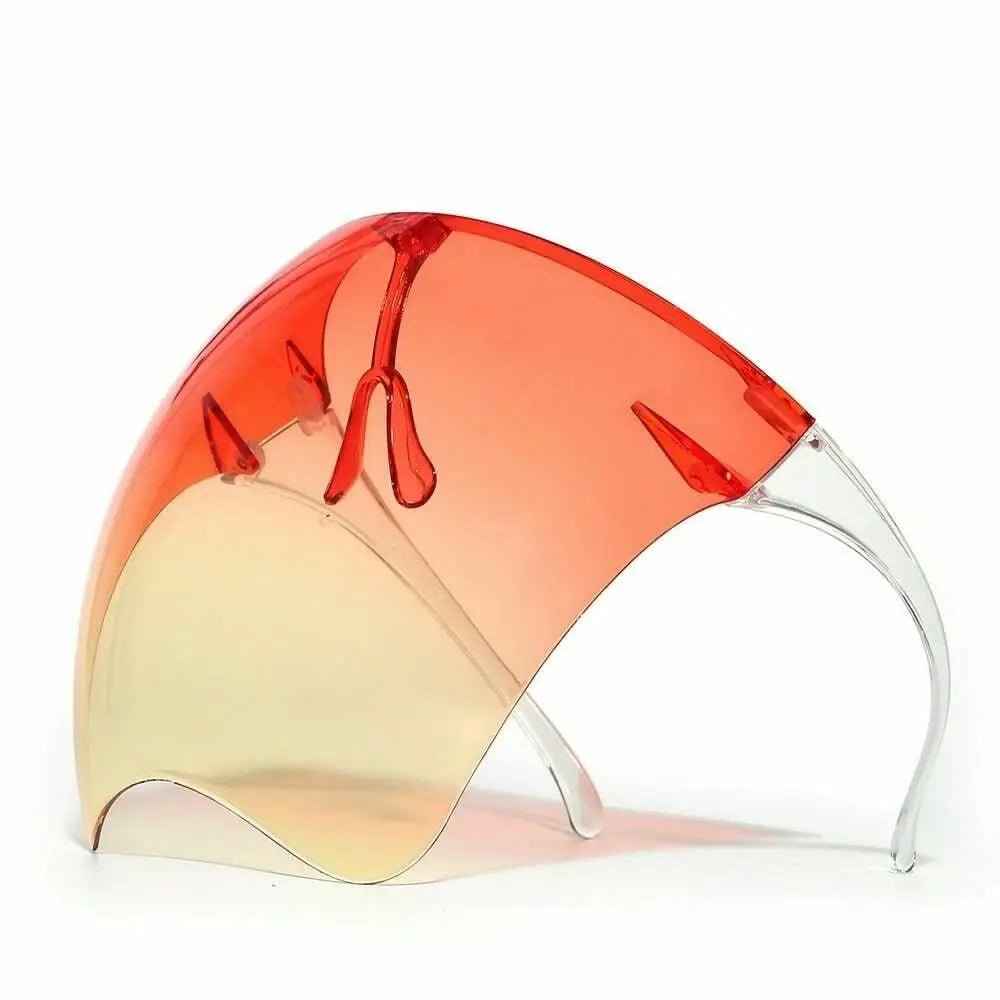 Clear Anti-Spray Protective Face Shield Safety Glasses