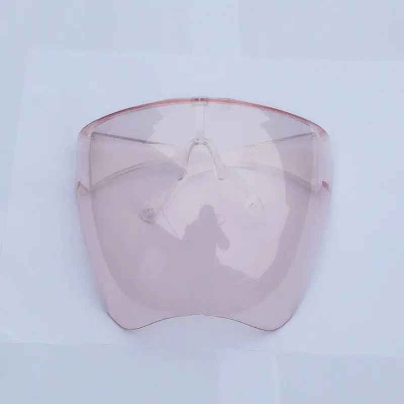 Clear Anti-Spray Protective Face Shield Safety Glasses