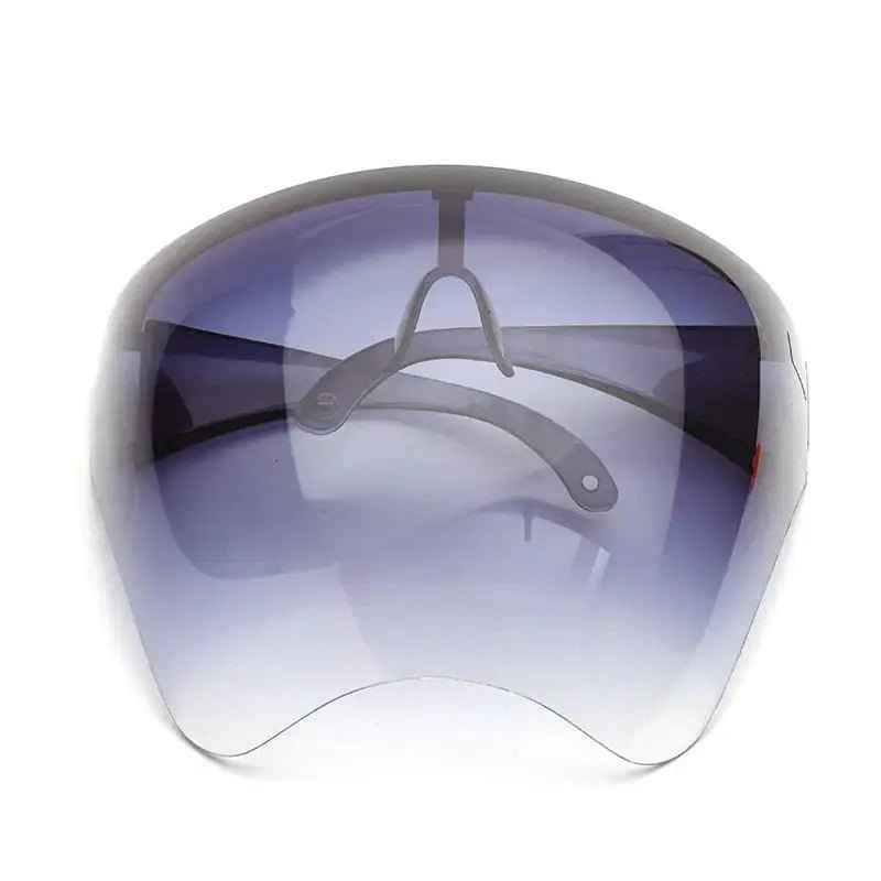 Clear Anti-Spray Protective Face Shield Safety Glasses