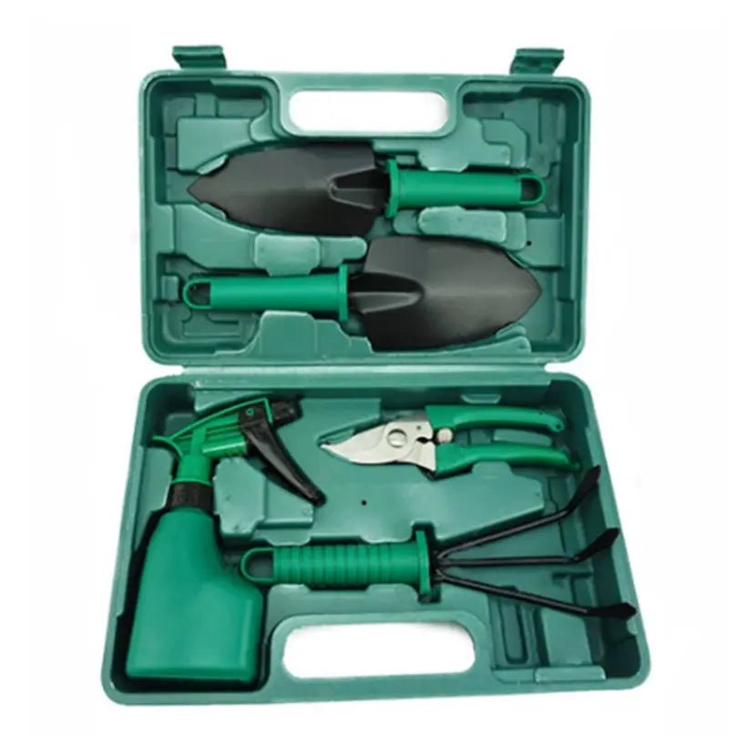 Compact Essential Plant Care 5 Piece and 10 Piece Tool Set - soilcommander