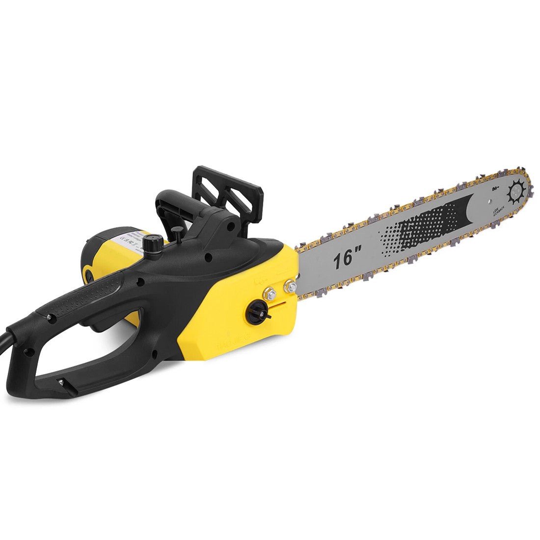 Corded Chainsaw UK: 2500W 40cm Bar For Garden Clearance - soilcommander