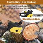 Corded Chainsaw UK: 2500W 40cm Bar For Garden Clearance - soilcommander