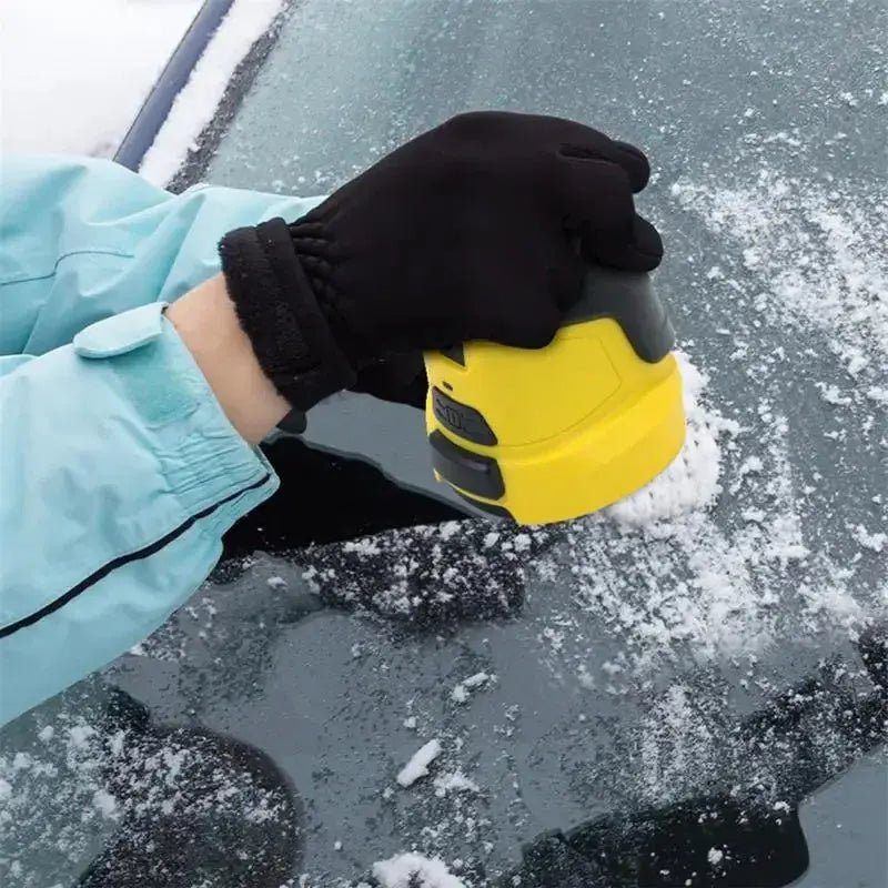 Cordless Electric Snow Scraper for Windows Auto Deicing With Battery - soilcommander