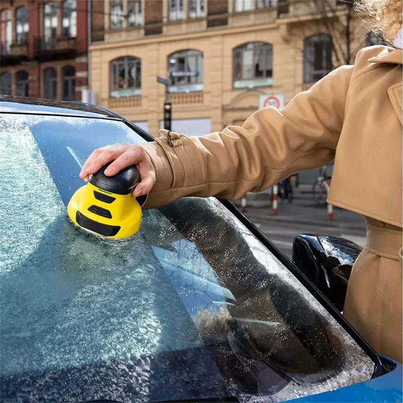Cordless Electric Snow Scraper for Windows Auto Deicing With Battery - soilcommander