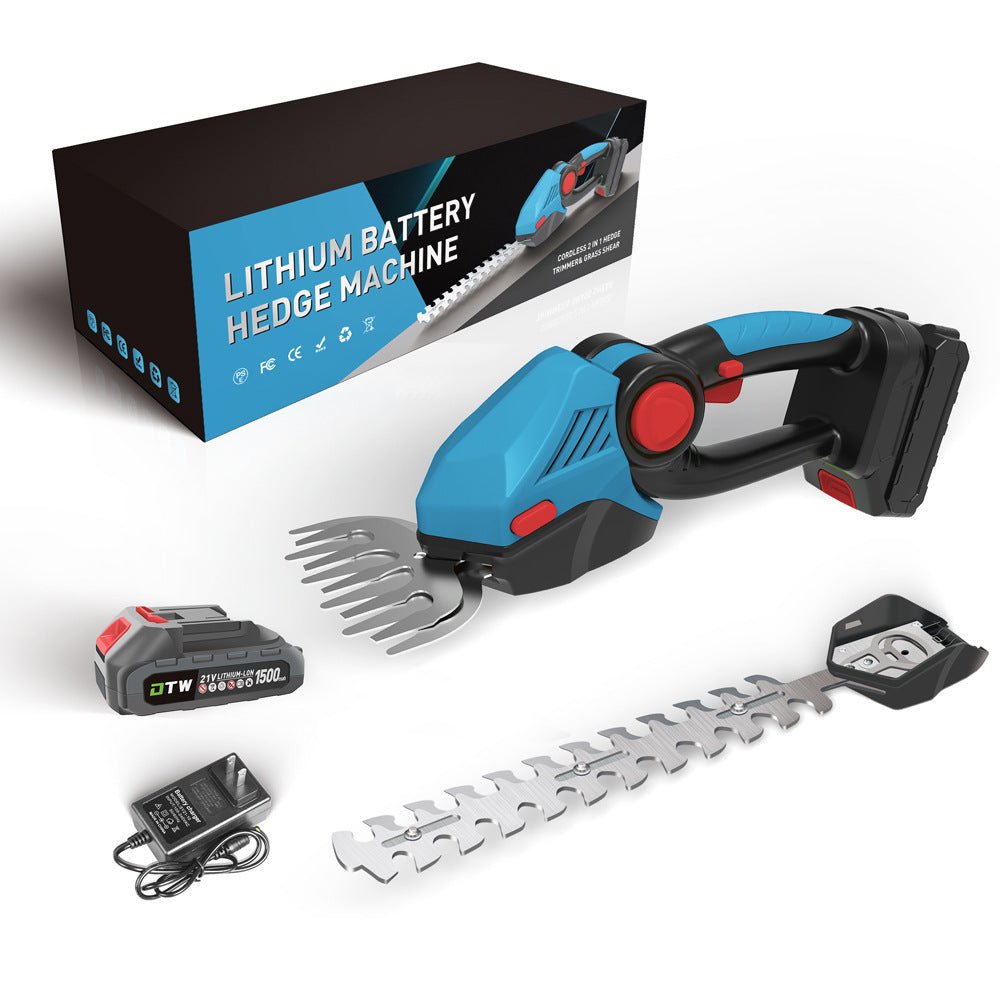 Cordless Handheld Electric Hedge Trimmer Kit - soilcommander