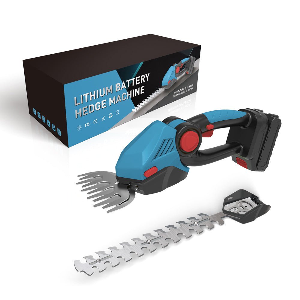 Cordless Handheld Electric Hedge Trimmer Kit - soilcommander