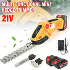 Cordless Hedge Trimmer & Grass Shear 21V Kit - soilcommander