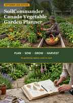 Canada vegetable garden planner PDF cover — printable planting planner